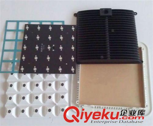 8寸新款格柵燈 大功率光源25w天花格柵燈外殼 壓鑄筒燈燈具 配件原始圖片3