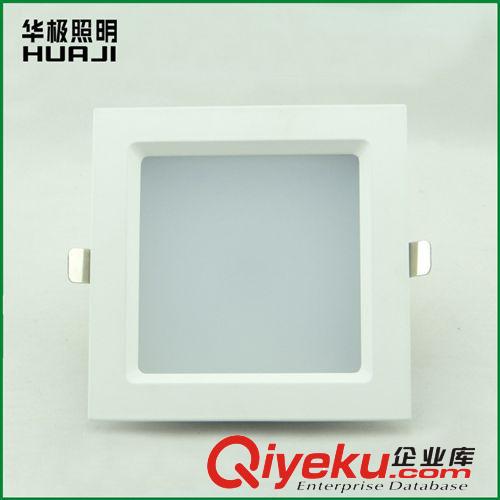 LED方形筒燈 6寸天花板裝飾燈 18W高亮 白色經典 全鋁打造原始圖片2