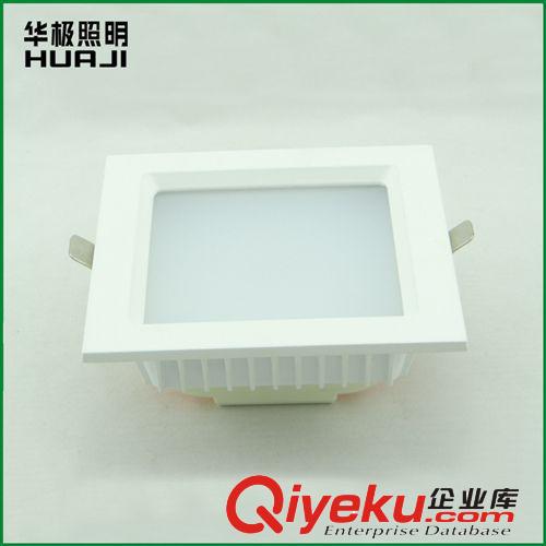 LED方形筒燈 6寸天花板裝飾燈 18W高亮 白色經典 全鋁打造原始圖片3