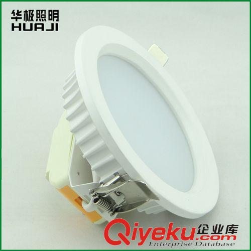 廠家直銷筒燈 成品 4寸開孔120mm 白色經(jīng)典LED筒燈 12W貼片式原始圖片2