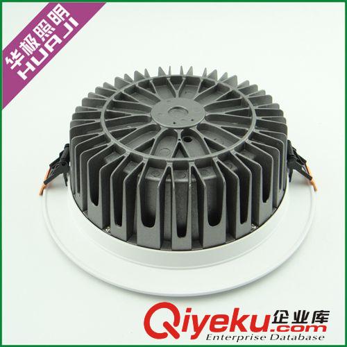 廠家供應新款8寸cob壓鑄led筒燈外殼 可配28W-36W筒燈套件原始圖片2