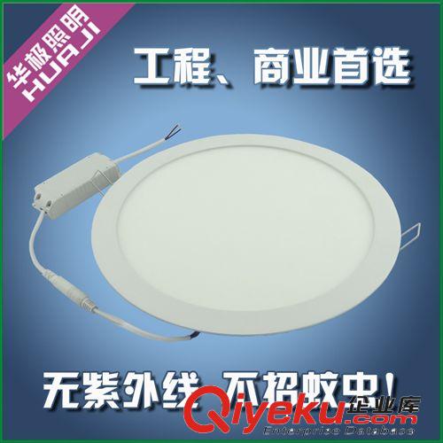 廠家直銷 新款led超薄筒燈 壓鑄圓形面板燈 led面板燈 平板燈