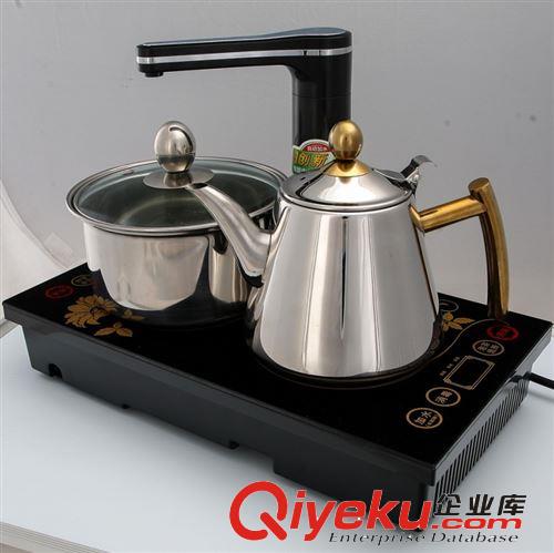 茶{zz1}KZ-X9超薄二合一電磁爐茶藝爐自動上水泡茶機觸摸金具新款