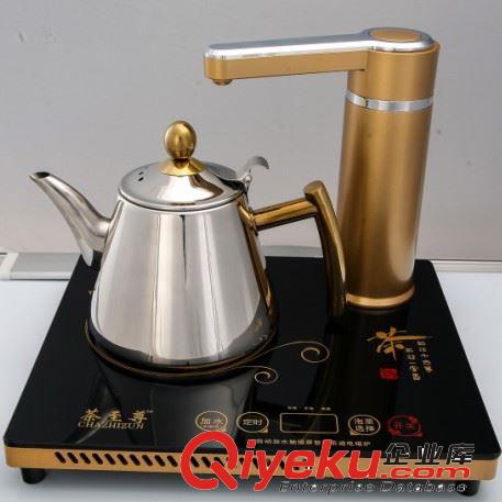 茶{zz1}KZ-X9超薄二合一電磁爐茶藝爐自動(dòng)上水泡茶機(jī)觸摸金具新款