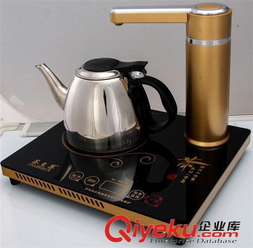 茶{zz1}KZ-X9超薄二合一電磁爐茶藝爐自動(dòng)上水泡茶機(jī)觸摸金具新款