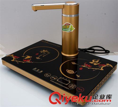茶{zz1}X10三合一電茶爐電茶壺泡茶電磁爐自動加水抽水壺觸摸屏