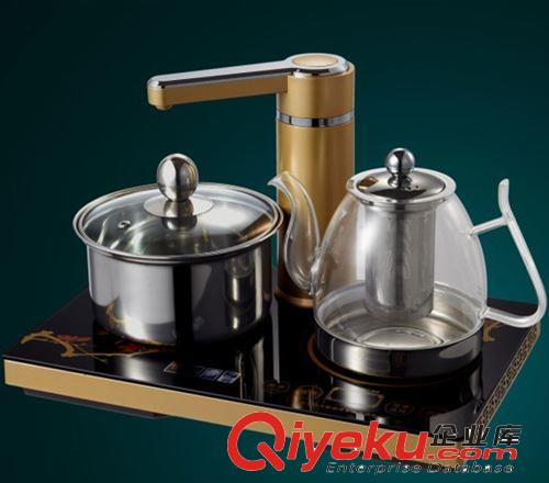 茶{zz1}X10三合一電茶爐電茶壺泡茶電磁爐自動加水抽水壺觸摸屏