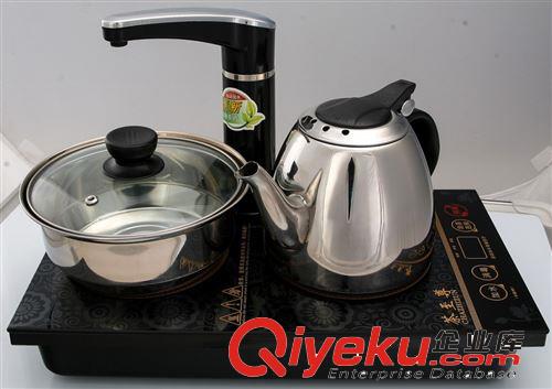 豪華茶{zz1}KZ-X5三合一電磁茶爐自動上水電熱水壺茶盤電磁爐tj