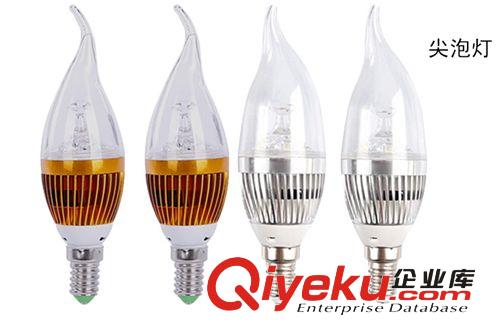 廠家直銷led節(jié)能燈led蠟燭燈3W蠟燭燈小螺口E14 尖泡led LED燈泡