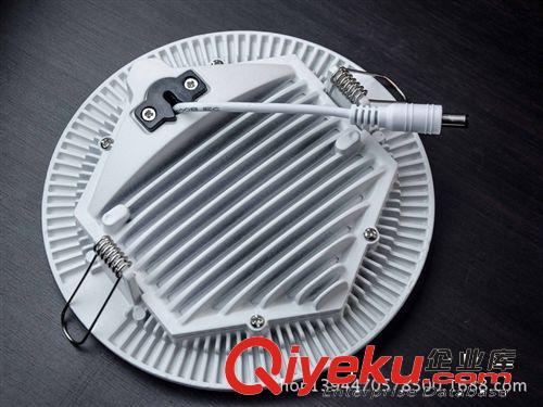 嵌入式后蓋壓鑄圓形面板燈套件 5寸led廚衛(wèi)燈套件 平板燈的外殼原始圖片2