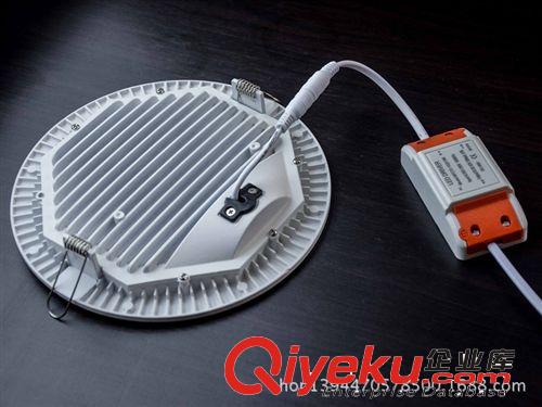 嵌入式后蓋壓鑄圓形面板燈套件 5寸led廚衛(wèi)燈套件 平板燈的外殼原始圖片3