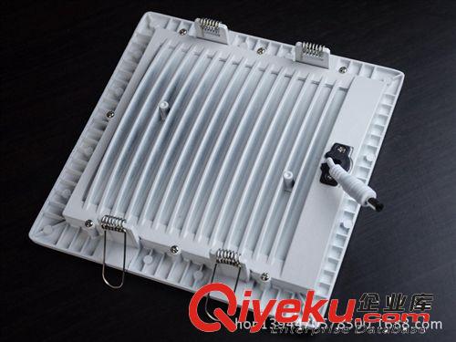 【精品推薦】LED面板燈配件 面徑155mm方形壓鑄后蓋廚衛(wèi)燈套件