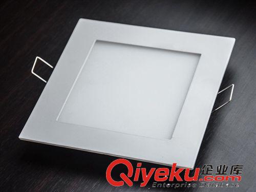 【超薄系列】LED面板燈燈具 110mm平板燈外殼  方形廚衛(wèi)燈套件原始圖片2
