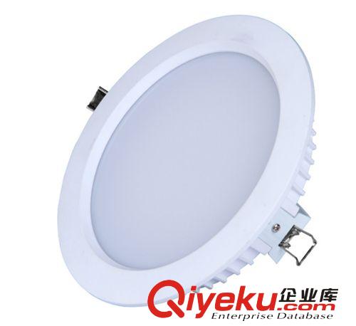 3-4寸LED超薄一體吸頂燈外殼套件 9w天花筒燈套件 筒燈套件成品