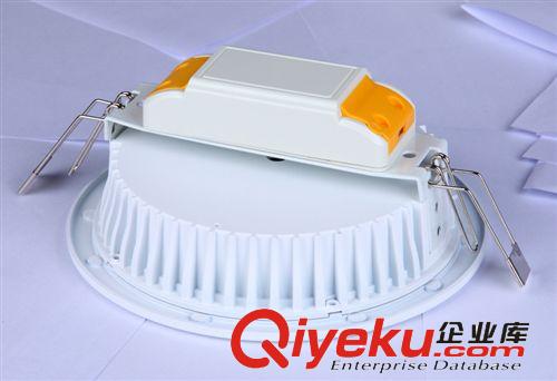 125*54mmLED超薄一體筒燈外殼套件 7w吸頂燈套件 防霧筒燈配套件原始圖片2