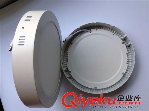 新款上市LED明裝燈外殼/套件/明裝面板燈配件/外徑240mm/18w20W原始圖片3