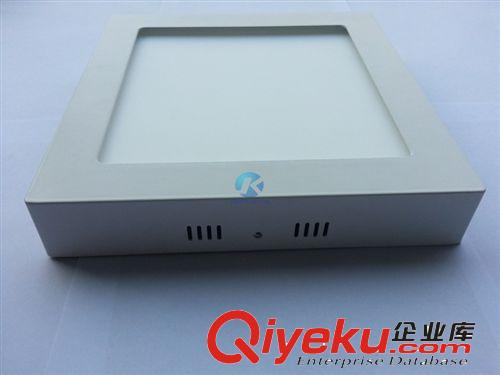 聚科自產(chǎn)新款LED圓形明裝120mm面板燈外殼 明裝平板燈配件 空殼