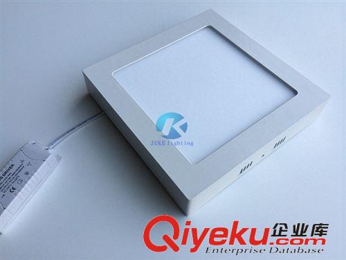 廠家供應12W方形明裝超薄面板燈外殼LED180*180外殼套件外殼配件原始圖片2