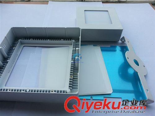 新款上市啦 明裝220*220mm面板燈外殼 電源內置明裝平板燈套件原始圖片3