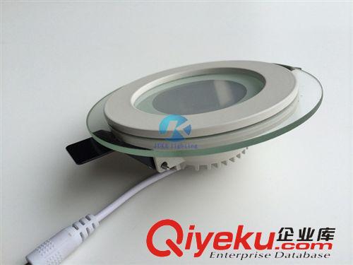 新款玻璃天花燈燈具配件12W5730貼片 圓形gdLED玻璃筒燈外殼