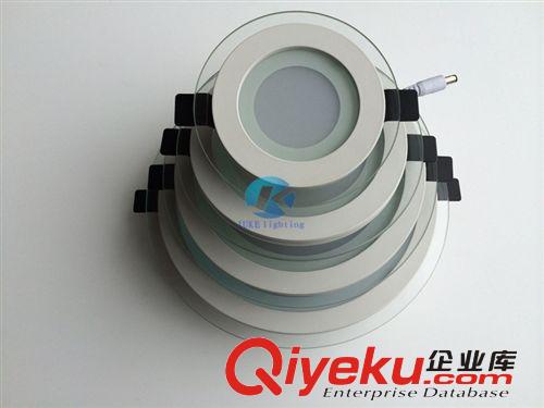 新款玻璃天花燈燈具配件 壓鑄鋁材料燈具 玻璃筒燈外殼原始圖片2