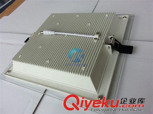 供應方形240*240mm玻璃筒燈外殼 新款LED玻璃燈具 熱銷玻璃筒燈原始圖片3