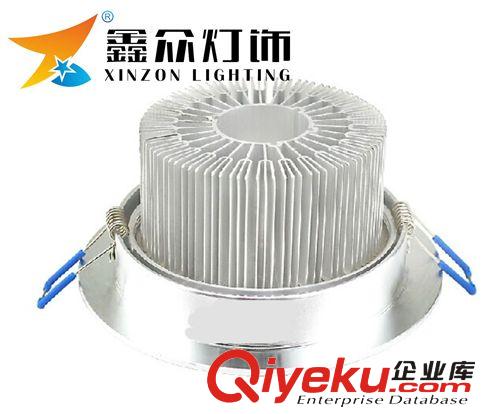 12W大功率沙銀天花射燈原始圖片3
