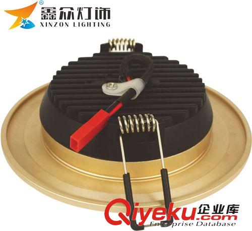 LED超薄3寸5W玫瑰金筒燈原始圖片3