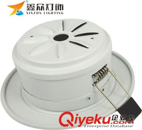 3寸5W雙金線烤白草帽防霧筒燈原始圖片2