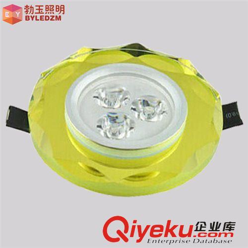 新品推薦 廠家直銷一體工程專用led水晶天花燈 led射燈 背景墻燈原始圖片2