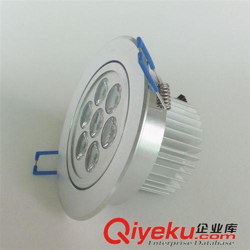廠家直銷 LED射燈7W   LED 7W天花燈 大功率7W  tj7W天花燈原始圖片2