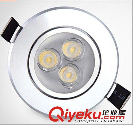 3W LED沙銀平斜天花燈 本公司以信譽(yù)求發(fā)展 以質(zhì)量求生存原始圖片2