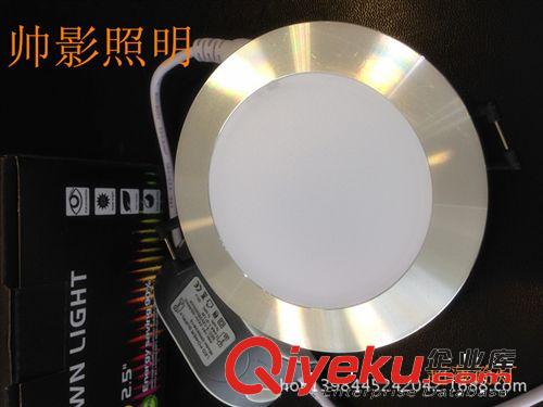 LED超薄貼片筒燈2.5寸3瓦草帽燈面板燈