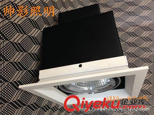 AR80一頭7-10瓦lLED格柵燈豆膽燈服裝家具照明燈具原始圖片2