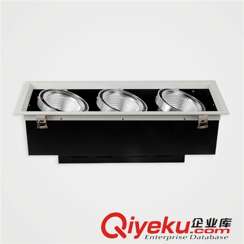酒店商場服裝店進口COB高顯三頭15W斗膽燈 天花燈LED節能燈具原始圖片2