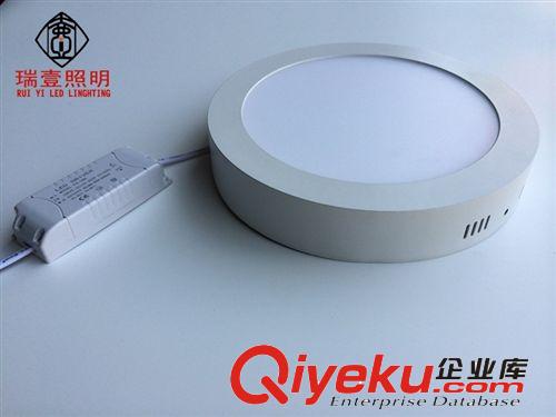 供應(yīng)明裝成品燈 18w明裝面板燈 直徑225mm成品 長(zhǎng)期供應(yīng)原始圖片3