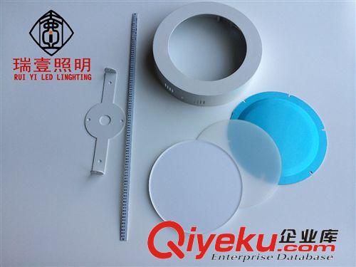 新款LED面徑180mm圓形明裝筒燈 廠家直銷外殼 套件 成品原始圖片3