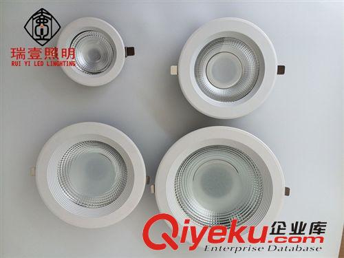 防眩光系列COB筒燈外殼 10w/led筒燈外殼 LED天花筒燈外殼配件原始圖片2
