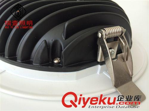 防眩光系列COB筒燈外殼 10w/led筒燈外殼 LED天花筒燈外殼配件原始圖片3