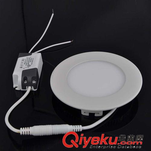 廠家直銷 爆款超薄面板燈 led面板燈 圓形面板燈 LED天花筒燈
