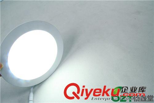 超薄面板燈筒燈led全套方形6w9w12w18w防霧天花燈圓開(kāi)孔7公分洞燈原始圖片3