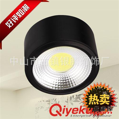 led明裝筒燈 COB筒燈 led燈 防霧燈 明裝筒燈5W7w10w led筒燈原始圖片2