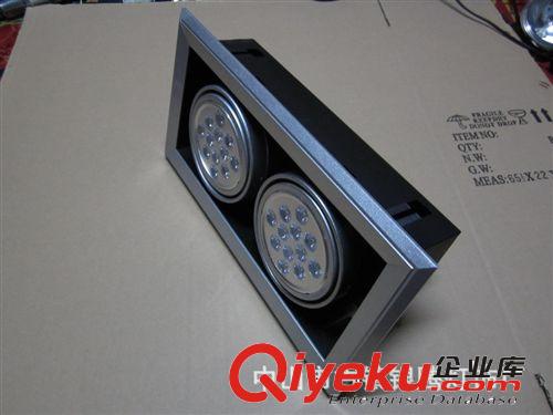 LED12W 斗膽燈 18W24W LED射燈 格柵燈 廠家直銷 軌道燈原始圖片2