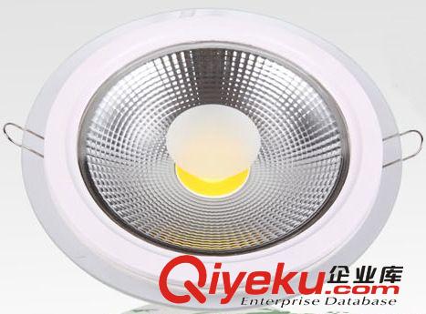 廠家直銷LED圓形COB面板燈5W10W15W面板燈底部發光COB玻璃面板燈