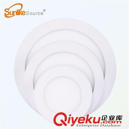 若曦科電 LED圓形超薄筒燈暖光白光全套進口亞克力原始圖片2