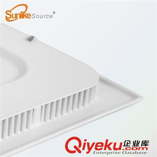 若曦科電 LED方形超薄面板燈筒燈暖光白光全套進口亞克力原始圖片2