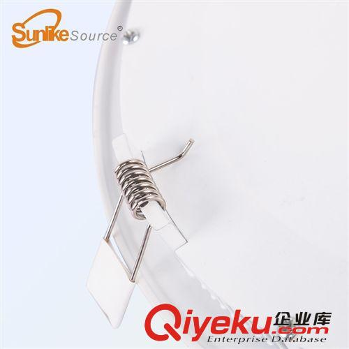 若曦科電 LED圓形超薄面板燈筒燈暖光白光全套進口亞克力原始圖片3