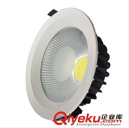 中山爆款cob筒燈 筒燈led 10w15W20W25W30w 壓鑄筒燈 led筒燈原始圖片3