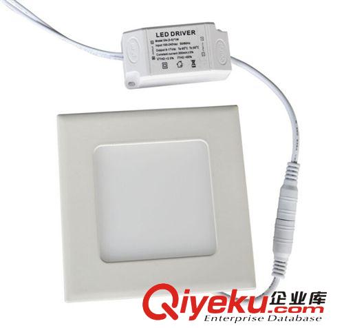 新款方便實用led方形面板燈9W 9w面板燈 led超薄方形面板燈9W原始圖片3