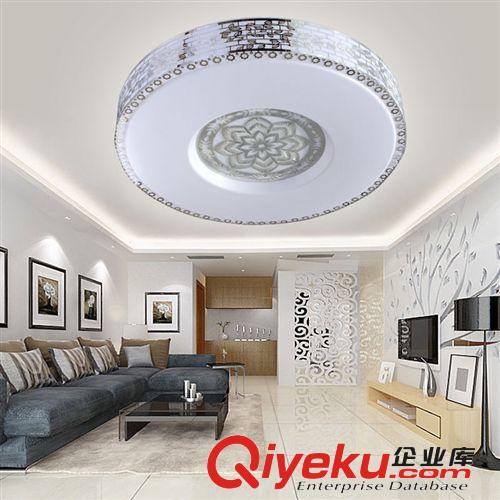 LED照明燈具批發LED客廳吸頂燈方形亞克力臥室吸頂燈24W32W
